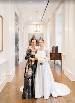 Mother of the bride dress fitting and alteration in Swansea MA